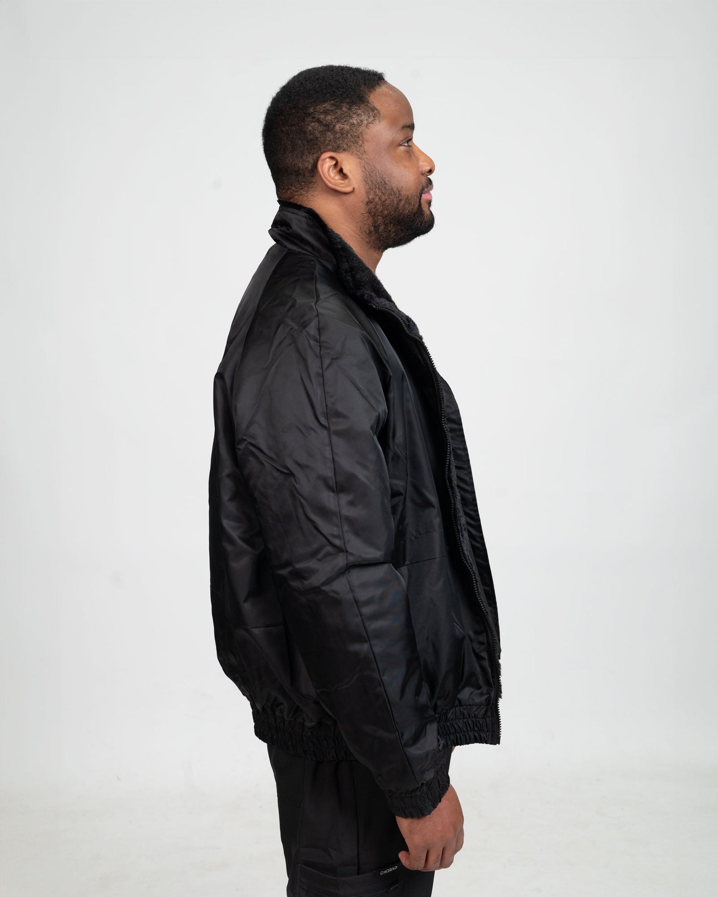 FUR-BLACK COMFORT JACKET