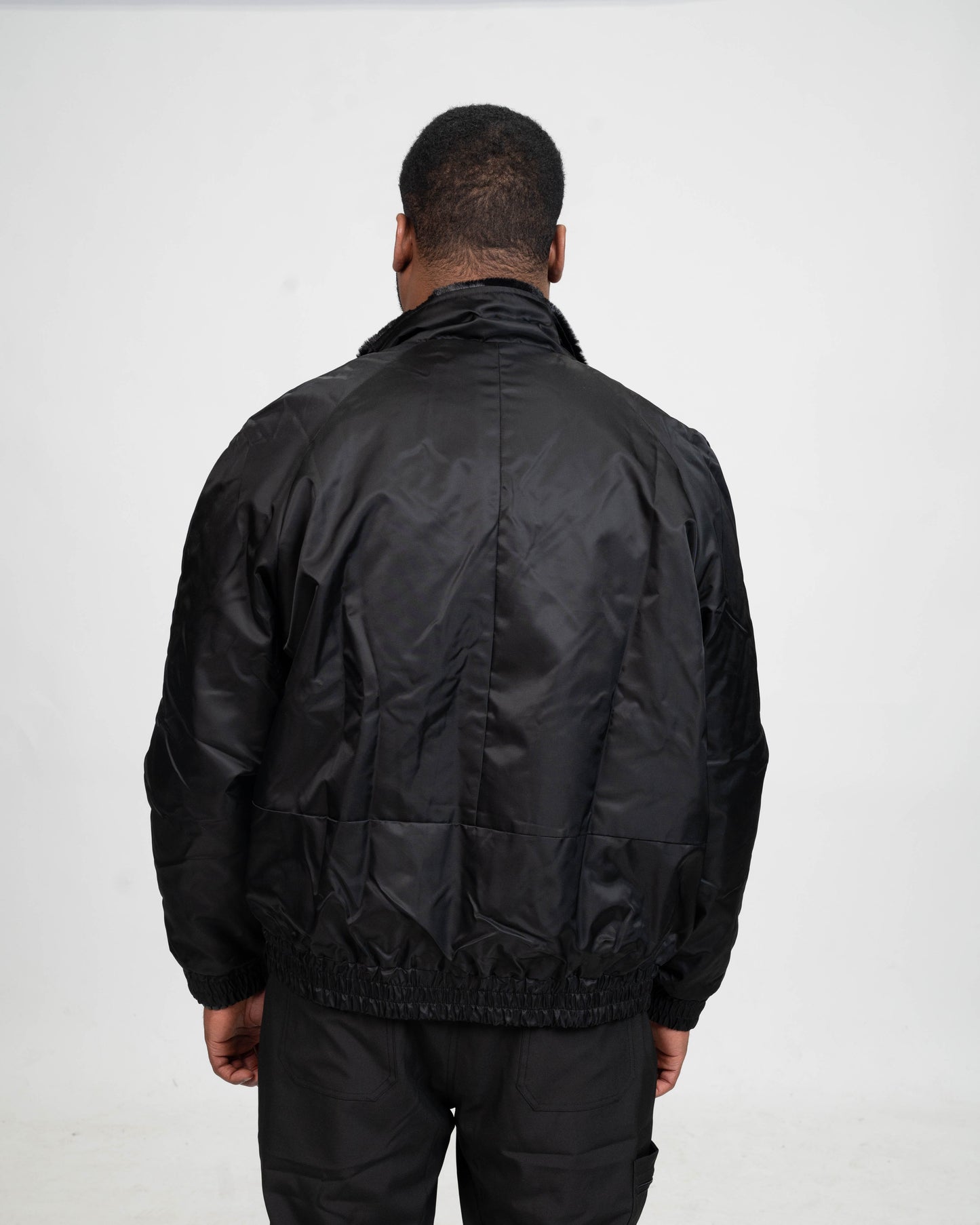 FUR-BLACK COMFORT JACKET