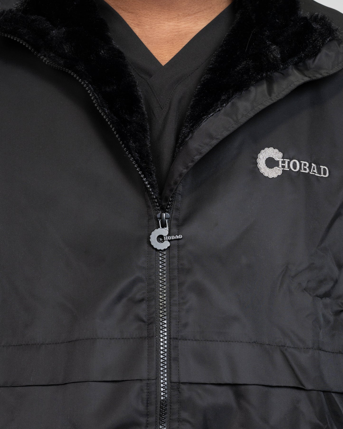 FUR-BLACK COMFORT JACKET