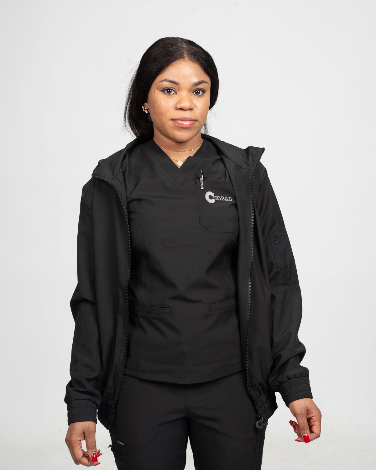 FUR-BLACK COMFORT JACKET