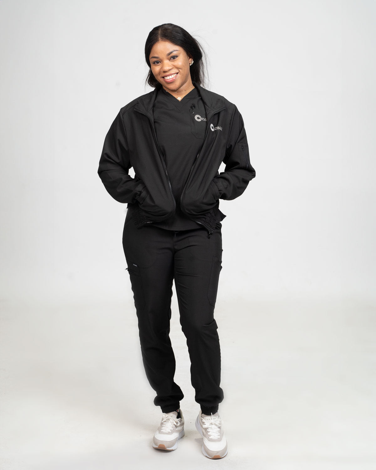 FUR-BLACK COMFORT JACKET