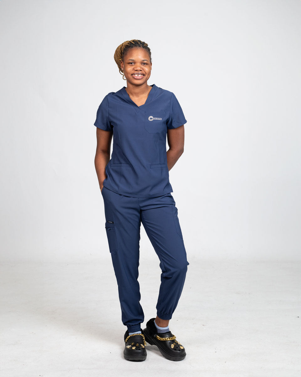 PULSE V-NECK SCRUB SET
