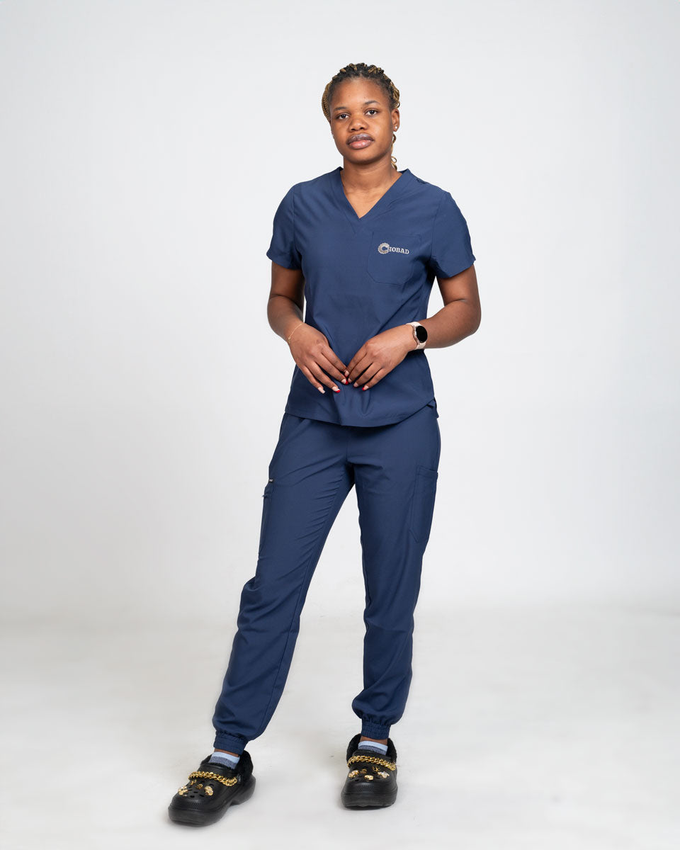 PULSE V-NECK SCRUB SET
